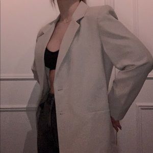 cream coloured blazer new with tags🤎